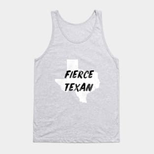 The Fierce Texas Black and White Tank Top